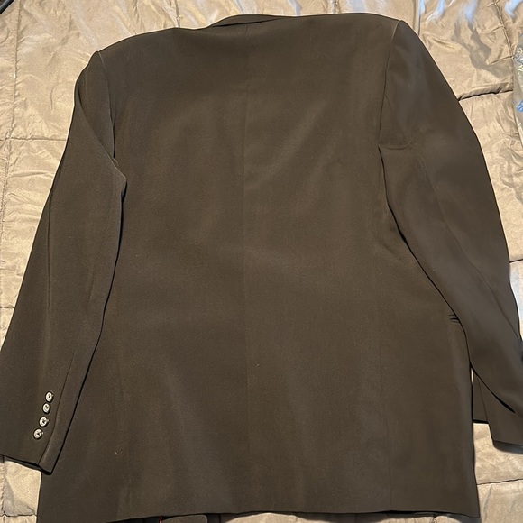 Retro Black Suit Jacket Large - Picture 2 of 4